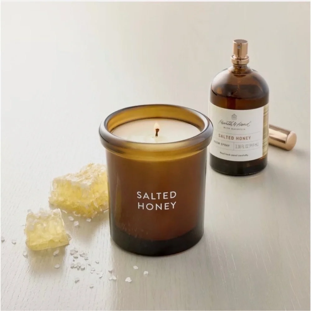 3pc Salted Honey Candle Gift Set - Hearth & Hand Magnolia, Target 2025